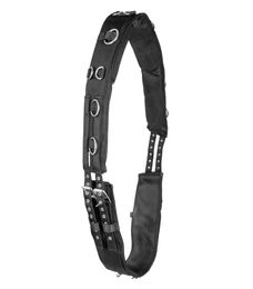 Waldhausen Longiergurt Supersoft für Warmblut in Schwarz – Bild 1 von 4