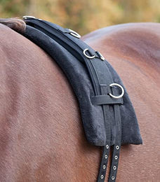 Waldhausen Longiergurt-Unterlage aus Memory Foam für Ponys in Schwarz – Bild 1 von 8