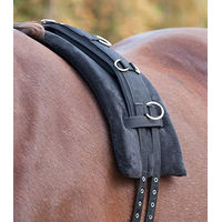 Produktbild von Waldhausen Longiergurt-Unterlage aus Memory Foam für Ponys in Schwarz