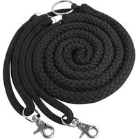 Produktbild von Waldhausen Longierhilfe Seil Schwarz für Warmblut