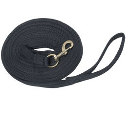 Waldhausen Longierleine Griffy aus Polyester Schwarz 8 m - 8 m – Bild 1 von 5