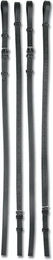Waldhausen Longierschlaufzügel zweiteilig aus Leder für Warmblut in Schwarz – Bild 1 von 2