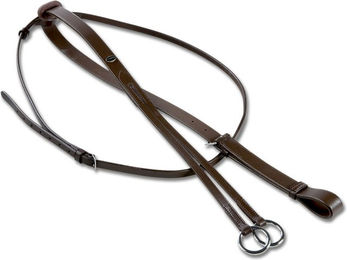Waldhausen Martingal X-Line Hilfszügel aus Leder für Ponys in Braun – Bild 1 von 1