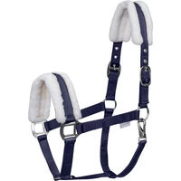 Produktbild von Waldhausen Mini-Shetland Halfter mit Fell in Blau