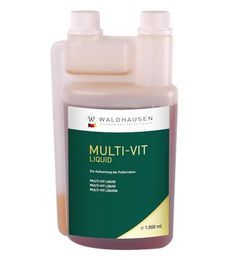 Produktbild von Waldhausen Multi-Vit Vitamin-Flüssigpräparat zur Aufwertung der Futterration 1000 ml