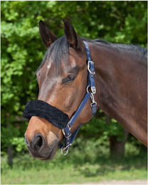 Waldhausen Nasen- oder Genickschoner aus Polyester in Schwarz oder Blau – Bild 1 von 3