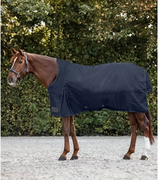 Waldhausen Nordic Outdoordecke für Pferde mit High Neck 200g Blau 155 cm – Bild 1 von 5
