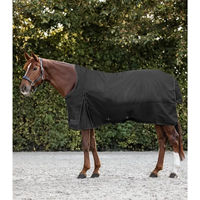 Produktbild von Waldhausen Nordic Outdoordecke für Pferde mit High Neck 200g Schwarz 165 cm