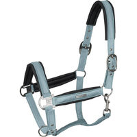 Produktbild von Waldhausen Nylonhalfter Breath Alpenblau für Warmblut