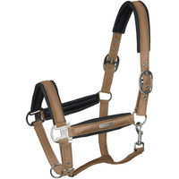 Produktbild von Waldhausen Nylonhalfter Breath Cappuccino für Ponys