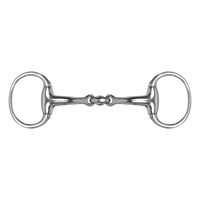 Produktbild von Waldhausen Olivenkopfgebiss anatomisch doppelt gebrochen aus Edelstahl 12,5 cm