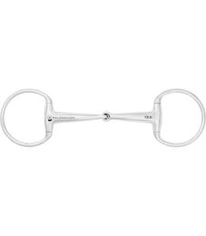 Waldhausen Olivenkopfgebiss aus Edelstahl in Silber R 7cm S 16mm B 14,5cm – Bild 1 von 2