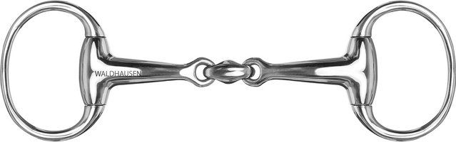 Waldhausen Olivenkopfgebiss doppelt gebrochen aus Edelstahl 16mm – Bild 1 von 4