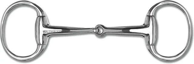 Waldhausen Olivenkopfgebiss Massiv für Pferde 16 mm 14,5 cm – Bild 1 von 2