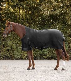 Waldhausen Outdoordecke Arctic High Neck für Pferde Schwarz 145 cm - 145 cm – Bild 1 von 5