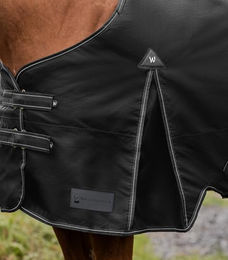 Waldhausen Outdoordecke Arctic Light für Pferde Schwarz 155 cm – Bild 1 von 13