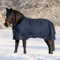 Produktbild von Waldhausen Outdoordecke Nordic Blau aus Polyester 100g - 135 cm