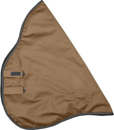 Waldhausen Outdoorhalsteil für Warmblut Pferd aus Ripstop-Material Cappuccino Schwarz – Bild 1 von 1