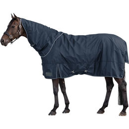 Waldhausen Outdoorhalsteil Nachtblau für Warmblut wasserdicht und atmungsaktiv 600D - 200 g – Bild 1 von 3