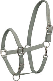 Waldhausen Perlonhalfter Satin Salbei für Warmblutpferde – Bild 1 von 1