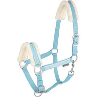 Produktbild von Waldhausen Pferdehalfter Elegant Blau für Ponys aus Nylon