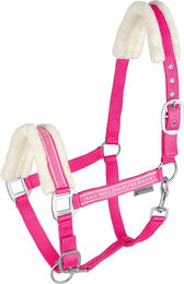 Waldhausen Pferdehalfter Elegant Pink für Warmblut aus Nylon – Bild 1 von 3