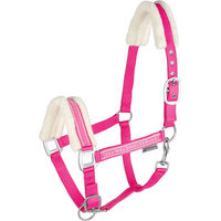 Produktbild von Waldhausen Pferdehalfter Elegant Pink Nylon für Warmblut