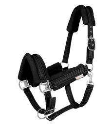 Waldhausen Pferdehalfter Sparkle Schwarz für Warmblut – Bild 1 von 3