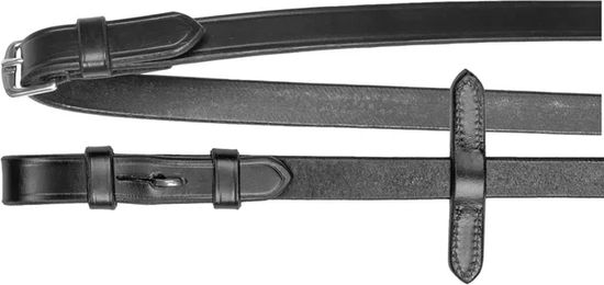 Produktbild von Waldhausen Pferdezügel aus Leder in Schwarz
