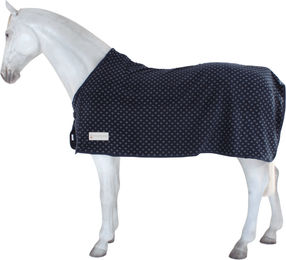 Produktbild von Waldhausen Pony-Fleecedecke Lucky Heart Blau aus Polyester