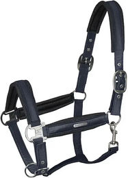 Produktbild von Waldhausen Pony Halsband Breath aus Stoff in Blau oder Schwarz
