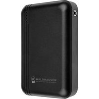 Produktbild von Waldhausen Powerbank 5000 mAh 7.4 V Schwarz aus Kunststoff für TecSupreme Heiz- und Massagedecke