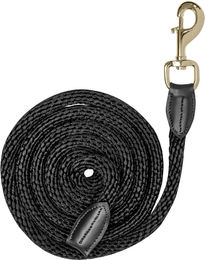 Produktbild von Waldhausen Präsentationsleine mit Karabiner in Schwarz und Gold