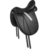 Produktbild von Waldhausen Premium Dressursattel aus Leder für Pferde in Schwarz 17,5 Zoll/44 cm