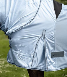 Waldhausen Protect Ekzemer-Fliegendecke für Pferde Blau 115 cm – Bild 1 von 7