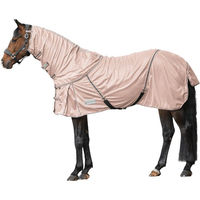 Produktbild von Waldhausen Protect Fliegendecke für Pferde mit abnehmbarem Halsteil Blau 155 cm - 1 Stk.