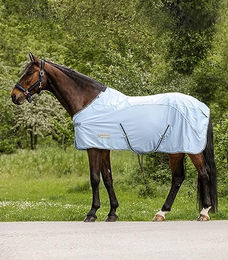 Waldhausen Protect Regen-Fliegendecke für Pferde Blau 155 cm – Bild 1 von 3