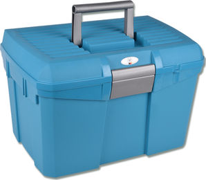 Waldhausen Putzbox aus Kunststoff in Grau und Türkis – Bild 1 von 1