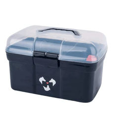 Waldhausen Putzköfferchen Lucky für Pferde in Blau aus Kunststoff – Bild 1 von 6