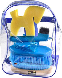 Waldhausen Putzset Grooming Kit in blauem Beutel – Bild 1 von 11