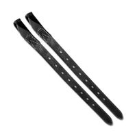 Produktbild von Waldhausen Quick-Change Gurtstrippen aus Leder in Schwarz 65 cm - 65 cm
