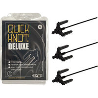 Produktbild von Waldhausen Quick Knot Deluxe XL Einflechthilfe für Pferde in Schwarz aus Kunststoff