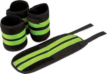 Waldhausen Reflex Gamaschen aus Polyester Schwarz Gelb – Bild 1 von 3