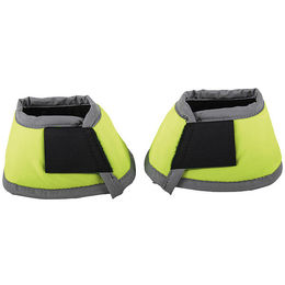 Waldhausen Reflex Hufglocken aus Fleece in Gelb – Bild 1 von 8