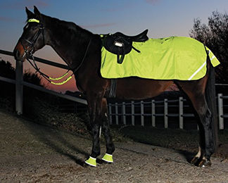 Produktbild von Waldhausen Reflex Nierendecke aus Fleece für Warmblut/WB