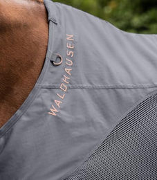 Waldhausen Regen-Fliegendecke Comfort für Pferde grau 125 cm - 125 cm – Bild 1 von 7
