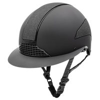 Produktbild von Waldhausen Reithelm Damen Swing H24 Shine Schwarz 57-59 cm
