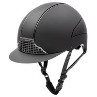 Produktbild von Waldhausen Reithelm H24 Chrome Schwarz Silber Unisex 57-59 cm