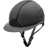 Produktbild von Waldhausen Reithelm H24 Lady Shine Damen Schwarz 51-55 cm
