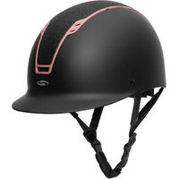 Produktbild von Waldhausen Reithelm Swing H22 Roségold Schwarz Matt 59-61 cm